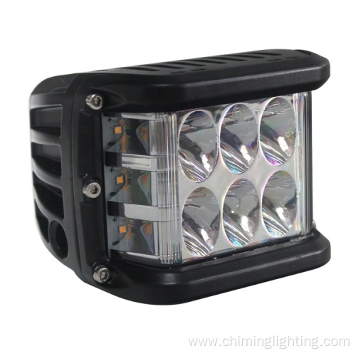 3.8Inch square 36w Led work light with side lights high performance offroad ATV UTV LED driving light